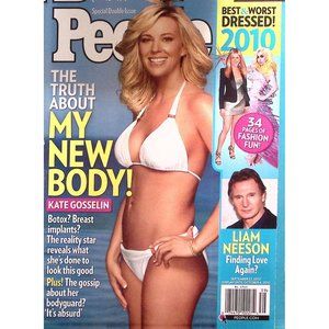 PEOPLE MAGAZINE SEPT 27 2010 KATE GOSSELIN LIAM NEESON MICHAELE SALAHI Z2252